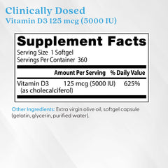 Doctor's Best 5000IU produktflaska