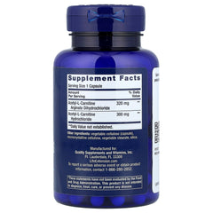 Life Extension - Asetyyli-L-karnitiini arginaatti - 90 Vcaps