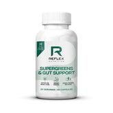 Reflex Nutrition - Supergreens & Gut Support - 90 kapselia (LYHYT PÄIVÄYS 2026-08-30)