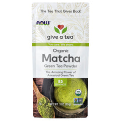 NOW Foods - Økologisk Matcha Grøn Te Pulver - 85g