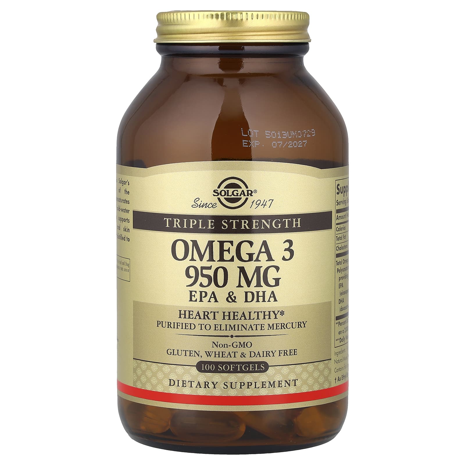 Omega 3 – 950mg EPA & DHA framsida