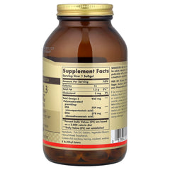 Omega 3 – 950mg EPA & DHA baksida näringsfakta