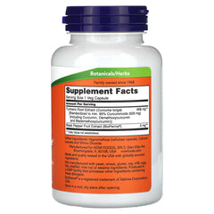 Now Foods - Turmeric Curcumin
