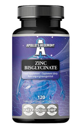 Apollo'S Hegemony - Zinc Bisglycinate - 120 Tabs