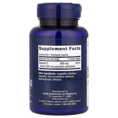 Life Extension Ascorbyl Palmitate näringsfakta
