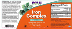 NOW Foods - Iron Complex