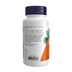 NOW Foods Selenium dosering instruktioner