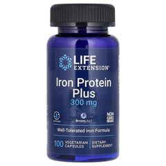 Life Extension - Iron Protein Plus, 300mg - 100 Vcaps