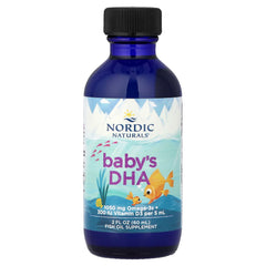 Baby's DHA produktflaska detalj