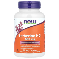 NOW Foods - Berberin HCL - 90 Vcaps