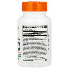 Sustained-Release Niacin näringsfakta-etikett