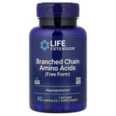 Life Extension Branched Chain Amino Acids framsida