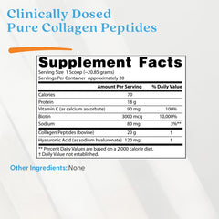 Pure Collagen Peptides ingredienser lista