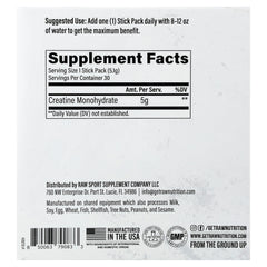 Raw Nutrition - Kreatiinimonohydraatti