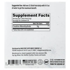 Raw Nutrition - Kreatin Monohydrat