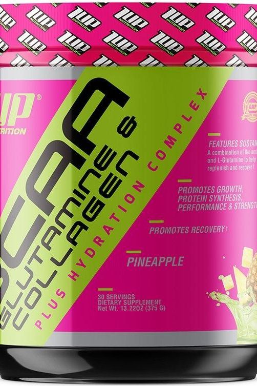 1Up Nutrition - Her BCAA's, Glutamine & Collagen Plus Hydration Complex, Pineapple - 375 grams - Nutri.se