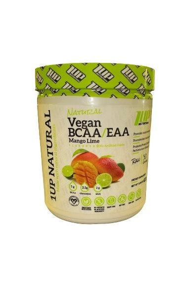 1Up Nutrition - Natural Vegan BCAA/EAA, Mango Lime - 360 grams - Nutri.se