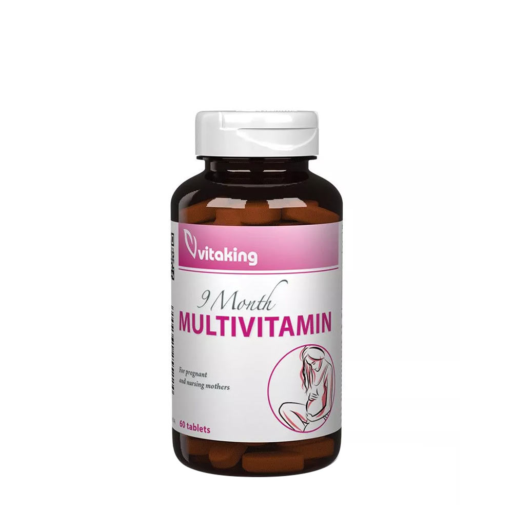 9 Month Multivitamin baksida näringsinformation