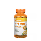 Vitamin C + D-4000NE – 90 tabletter framsida