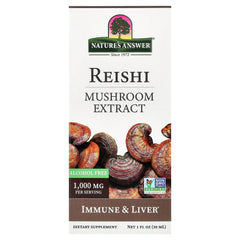 Nature'S Answer - Reishi-sieniuute - 1000mg, 30 päivää
