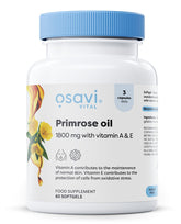 Osavi - Primrose Oil with Vitamin A & E - 60 Softgels
