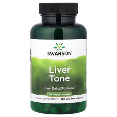 Swanson Liver Tone baksida näringsfakta