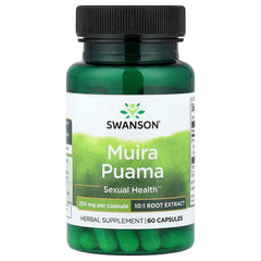 Muira Puama – Full Spectrum 250mg baksida