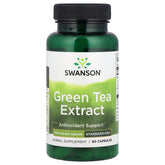 Swanson Green Tea Extract 500mg framsida