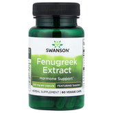 Swanson Fenugreek Extract 60 Vcaps framsida