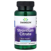 Swanson Strontium Citrate 60 Caps framsida
