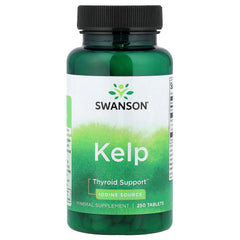 Swanson - Kelp (Thyroid Support - Iodine Source) - 250 Tabs