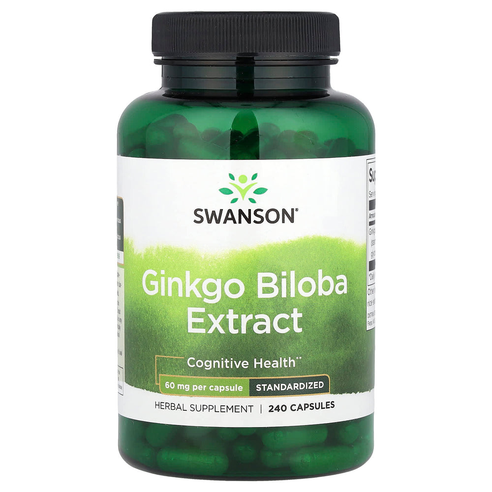 Swanson Ginkgo Biloba Extract framsida