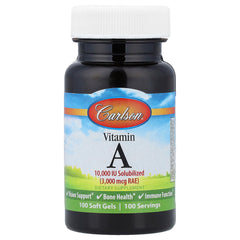 Vitamin A Solubiliserad 10000 IE framsida