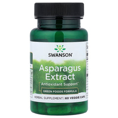Swanson Asparagus Extract 60 Vcaps framsida