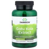Swanson Gotu Kola Extract 120 kapslar framsida