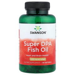 Swanson - Super Dpa Fish Oil - 60 Sgels
