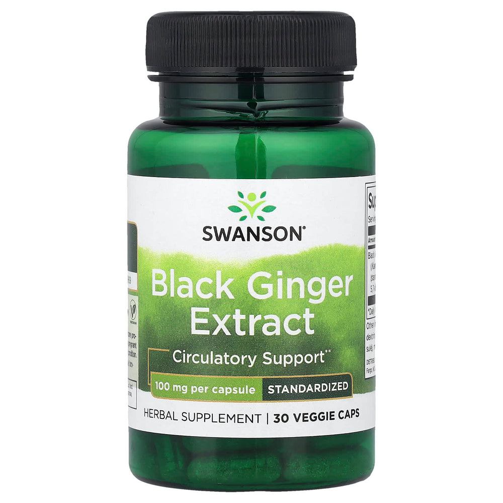 Swanson Black Ginger Extract framsida