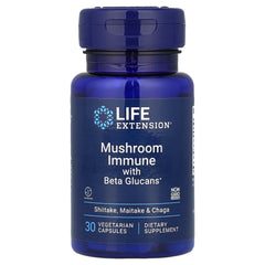 Life Extension Mushroom Immune With Beta Glucans framsida