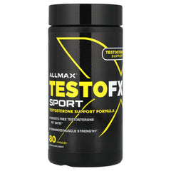 Allmax Testofx Sport baksida näringsfakta