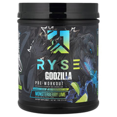 RYSE Godzilla Pre-Workout baksida näringsfakta