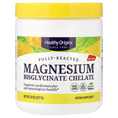 Healthy Origins - Täysin reagoitunut magnesiumbisglycinaatti-kelaatti