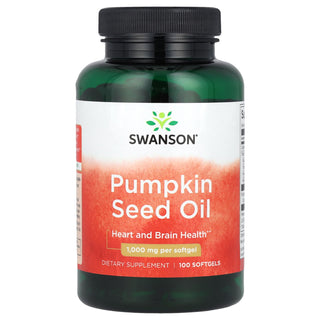 Swanson Pumpkin Seed Oil framsida