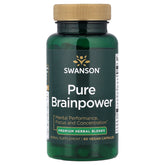 Swanson Pure Brainpower 60 Vcaps framsida