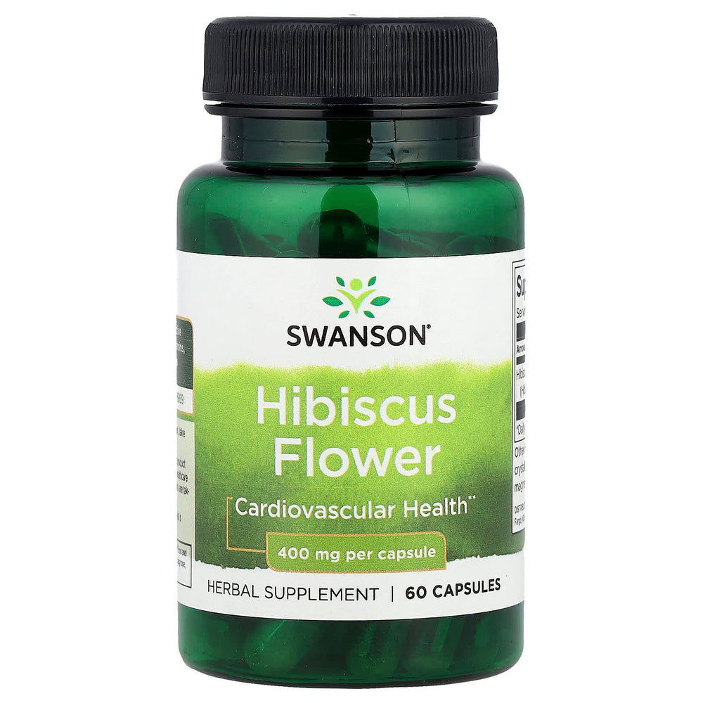 Hibiskusblomma – 400 mg per kapsel framsida