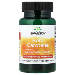 Beta-Karoten – Vitamin A 10 000IU baksida
