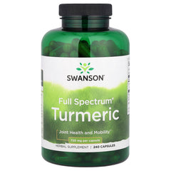 Turmeric 720 mg näringsfakta etikett