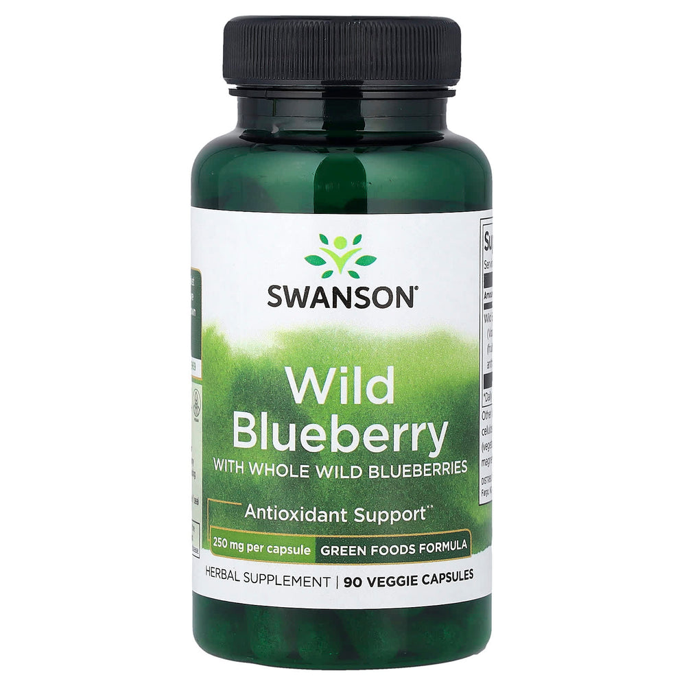 Swanson Wild Blueberry framsida