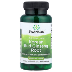 Swanson - Full Spectrum Korean Red Ginseng Root - 90 Caps