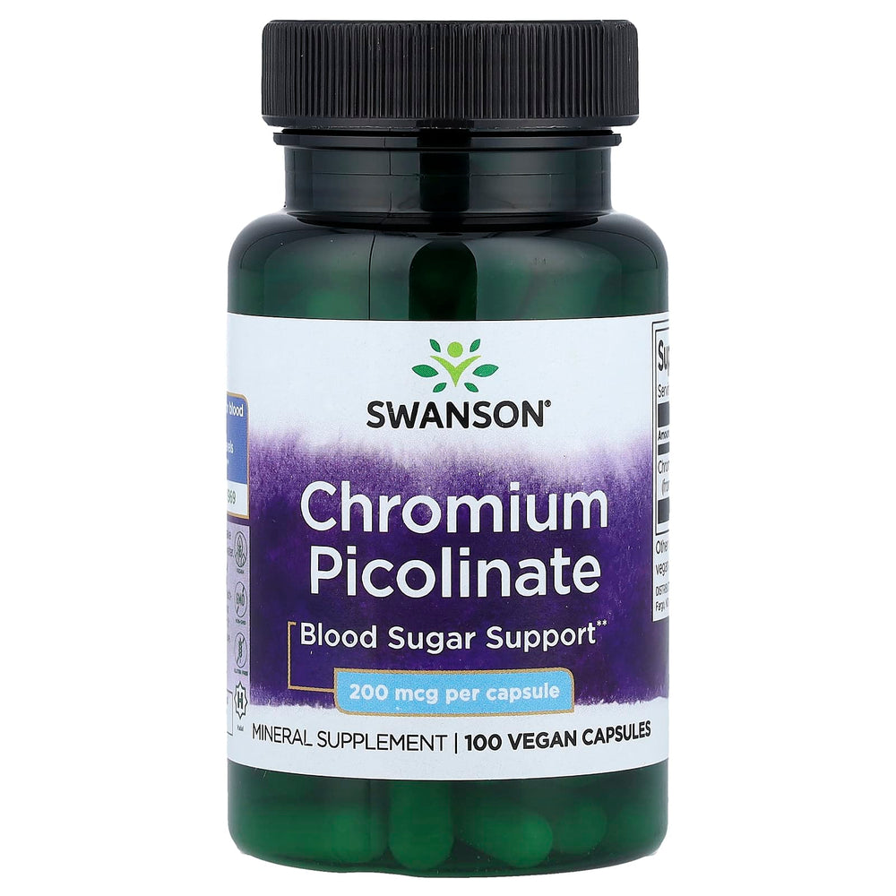 Swanson Chromium Picolinate framsida