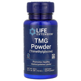 Life Extension TMG Powder baksida näringsfakta